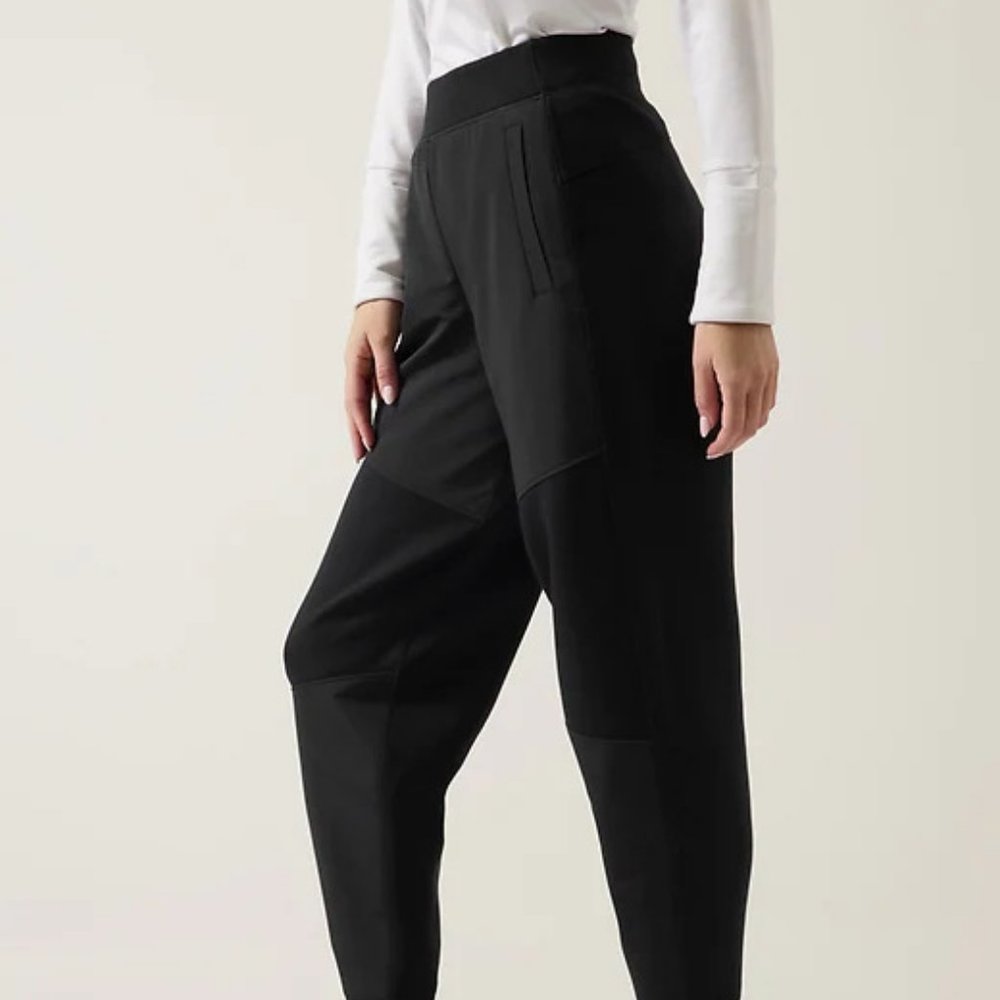 Athleta Get Set Hybrid Jogger size SP. Black - Picture 2 of 4